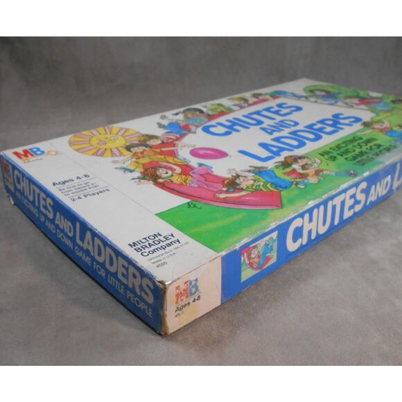Vintage 1978 Chutes and Ladders Milton Bradley #4555 Complete - Picture 10 of 14